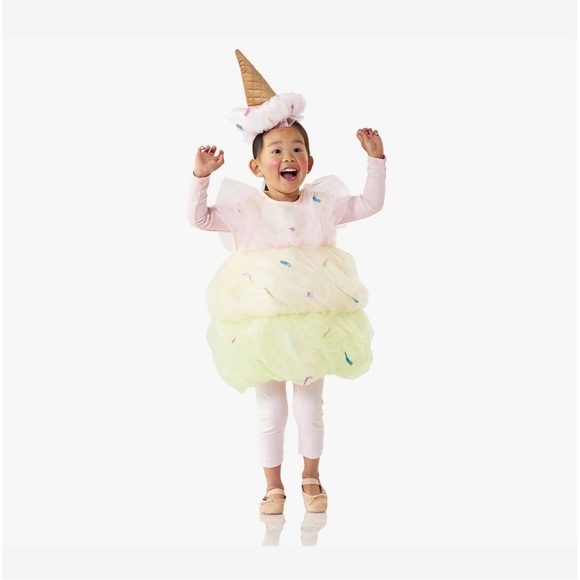 Kids Triple Scoop Sundae light up Costume - Picture 1 of 2